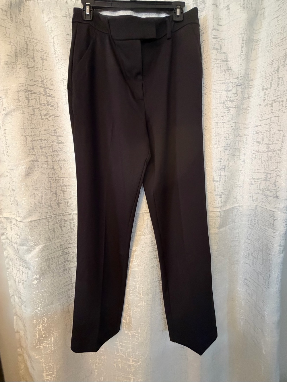Simply Vera Vera Wang Black High-Rise Slim Straight Pants